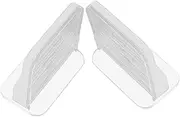 Mipcase 2pcs No Drill Camera Storage Rack Monitor Shelf Plastic Floating Shelves for Living Room