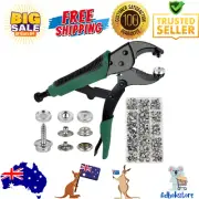 Heavy Duty Snap Fastener Tool Snap Pliers Tool Kit for Boat Cover Snaps NEW AU