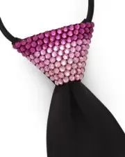 Vito Dance Crystallized Zip Tie - Fade Magenta