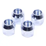 Chrome Cone Seat Acorn Bulge Lug Nuts Fits 1983-1988 Mitsubishi Cordia
