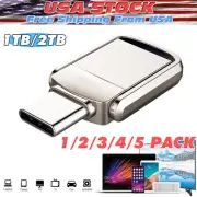 1TB 2TB Type C USB 3.0 Flash Drive Thumb Drive Memory Stick for PC Laptop New