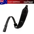 TOURBON Leather Gun Sling Ammo Holder Rest Hole Rifle Strap Non-slip Carry Belt