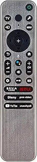 RMF-TX910U Voice Recognition Remote Replacement with MIC Compatible with Sony X93L X95L X93CL X90L X90CL A75L A95L A80L A80CL Series Mini LED TV OLED BRAVIA XR 4K Ultra HD TV Smart Google TVs