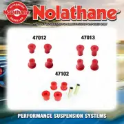 Nolathane Spring eye & shackle bush kit for MITSUBISHI TRITON MK 6CYL 4WD (for: Mitsubishi)
