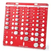 Thread Checker, 42 Nut and Bolt Thread Checker, 15 Metric & 19 Standard & 8