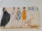 Vogue #7528 Sewing Pattern *RARE* Factory Folded 1960s Vtg Sz8 1pc Evening Dress