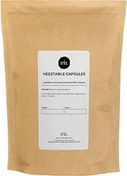 100x Empty Vegetable Capsules Size 00 - Unfilled Vege Vegan Clear Caps