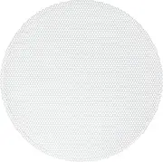 X AUTOHAUX Universal 4.5 Inch Speaker Grills Mesh for Audio Subwoofer 118x124x9mm Grille without Frame White - Pack of 1