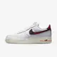 Nike Air Force 1 07 Lv8 [DV0789-100] 男 休閒鞋 經典 復古 英倫風 紅格紋 白