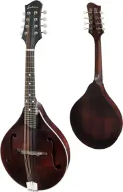 Eastman MD305 A-Style Mandolin, Classic Finish with Soft Case