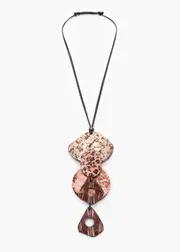 [Taking Shape] Taking Shape Metallic Animal Necklace in Animal - Women's Accessories Animal