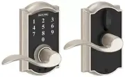 Camelot Accent Lever Keyless Touch Lever