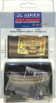 ARS2260 1:32 Aires Fw190A-5 Cockpit Set (HAS kit)