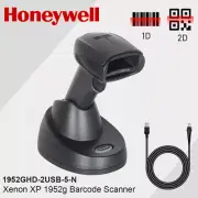 Honeywell 1952GHD-2USB-5-N Handheld Wireless 2D Area-Imaging Barcode Scanner