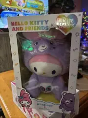 Hello Kitty Share Bear 10.5" Care Bear Plush-Collector In Sealed Box My Melody