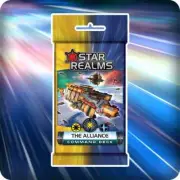 2x THE ALLIANCE Star Realms Command Deck 18 Card Booster White Wizard Games PoP