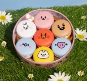 CThe Crème Shop | BT21 BABY: Macaron Lip Balm Complete Collection (Set of 7)