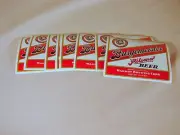 8 Old Burgemeister Beer, Warsaw Brewing Corp, Qt Bottle Labels Excellent Cond