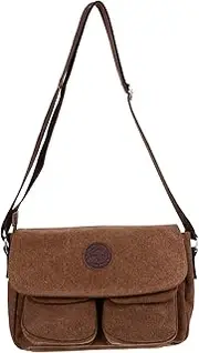 [TEMPNAP] 1Pc Fashionable Men Cross Body Bag Delicate Shoulder Bag for Casual Outings Versatile Canvas Tote for Work Travel and Everyday Use Friends