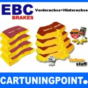 EBC Brake Pads Front+Rear Yellowstuff for Audi A3 8P7 DP41517R DP41518R