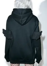 Lil Fallen Angel Oversized Hoodie