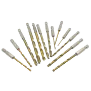 Quick Change Hex Drill Bits. - 13 Piece Set