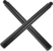 Yardwe 2pcs Speaker Mount Extension Pole Subwoofer Adapter Threaded Speaker Stand for Secure Installation Reliable Grip Design Versatile Use