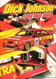 BIANTE BROCHURE - 1988 ATCC Dick Johnson Shell #17 Ford Sierra RS500 1:18 NEW