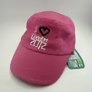 RARE Olympics Hat Womens One Size Pink Strapback London 2012 Olympic OSFM NWT