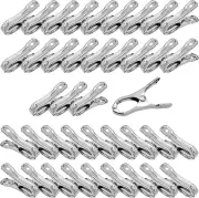 40PCS Greenhouse Clips-Garden Clips-Greenhouse Clamps Film Row Cover Netting Tun