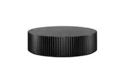 Morse 100cm Round Coffee Table Black
