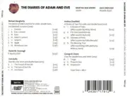 WALVOORD / UNZICKER - DAUGHERTY: DIARIES OF ADAM & EVE NEW CD