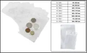 Zip Lock Bags Snapbeutel 220x70mm Zip Plastic Poly Safe 1309-7 100 Pack