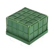 Floral Foam Cage Flower Holder Square 5x5x3.5 Inch Cage Floral Foam with Suct...