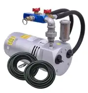 EasyPro PA50WLD Rotary Vane Pond Aeration Kit 1/4 HP Compressor w/ No Diffusers