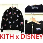 BLACK全新KITH X DISNEY迪士尼 X MICKEY米奇米老鼠魔法師90周年羽絨外套/羽毛夾克