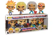 Iron Maiden - Eddie Glow in the Dark Pop! Vinyl Figure 4-Pack slight box dents