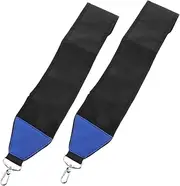 EXHUMKY 2pcs Golf Bag Shoulder Strap Luggage Straps Shoulder Strap for Bag Golf Bag Accessories Backpack Accessories for Men Bag Strap Crossbody Shoulder Straps for Golf Bags Nylon Black