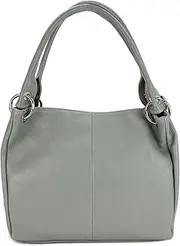 [Belli] Italian Leather Shoulder Bag Women's Handbag Shopper Lilly - 33 x 28 x 14 cm (W x H x D)