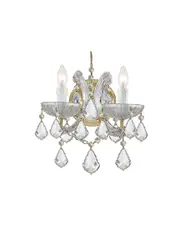 Crystorama 2-Light Maria Theresa Sconce with Swarovski Crystals