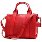 Marc Jacobs The Tote Bag True Red Petite Convertible Tote H009L01SP21 617