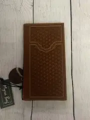Myra Mens Wallet Leather Full Size. NWT