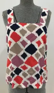 New with tags Mister Zimi Diamonds Isobel Cami top size 8 S Abstract Artistic