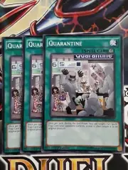 YUGIOH 3X QUARANTINE MP17-EN157 COMMON 1ST NM Playset