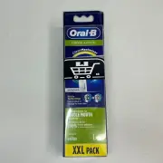 ORAL-B BRAUN CROSS ACTION CLEAN MAXIMISER WHITE BRUSH REPLACEMENT HEAD 8-PACK