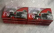 Maxell UR-90 Normal Bias Audio Cassette Tapes Set Of 6 Factory Sealed 90 Minute