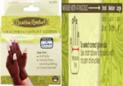 Dritz 82309 Crafters Comfort Glove-Medium Medium