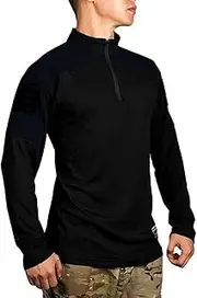 [EMERSONGEAR] Men's Military Tactical Long Sleeve Shirt,Army Combat Airsoft Paintball Hiking Quick Dry Slim Fit T-Shirt