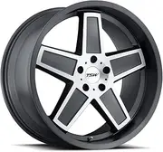 TSW CAMBER Grey Wheel with Painted Finish (20 x 10. inches /5 x 114 mm, 25 mm Offset)