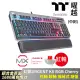 【Thermaltake 曜越】幻銀ARGENT K6 RGB Cherry 紅軸 矮軸機械式鍵盤(GKB-KB6-LRSRTC-01)